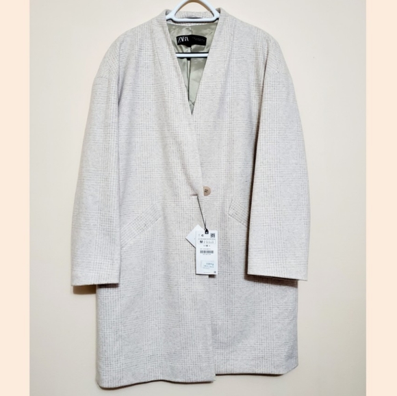 Zara Blazer Coat Brand New with Tags - Picture 1 of 5